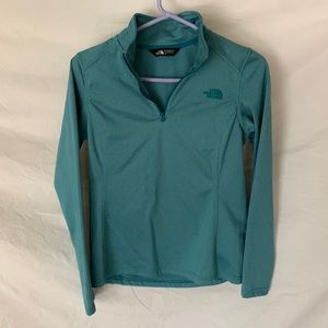 Teal North Face Pullover